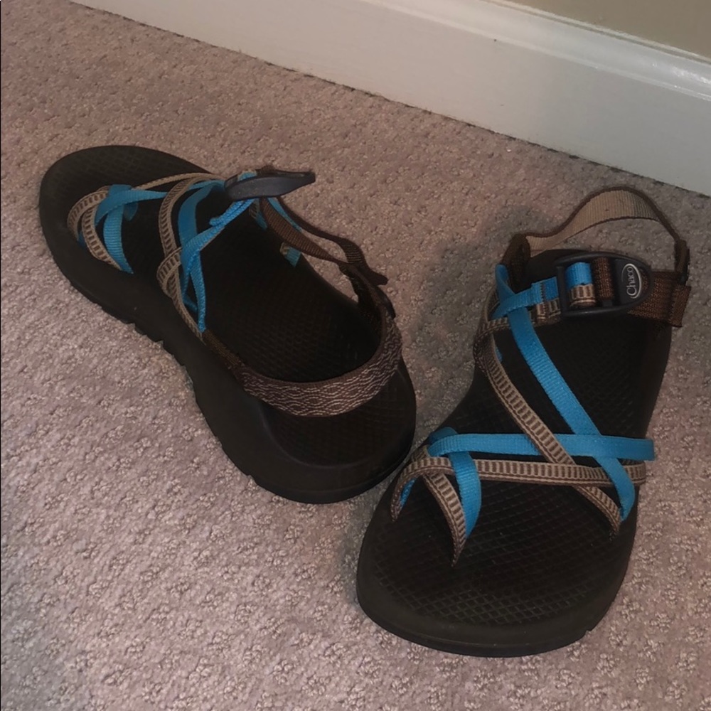 Women’s custom chacos size 7 LIKE NEW